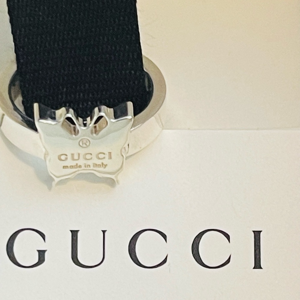 Gucci Signature Butterfly Ring size 6.5